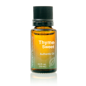 Stimulate and Revive with Thyme Wild Essential Oil. This penetrating, warm aroma is often used to ease fatigue.