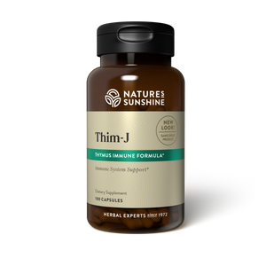 THIM-J nutrients nourish the thymus gland, providing immune system support.