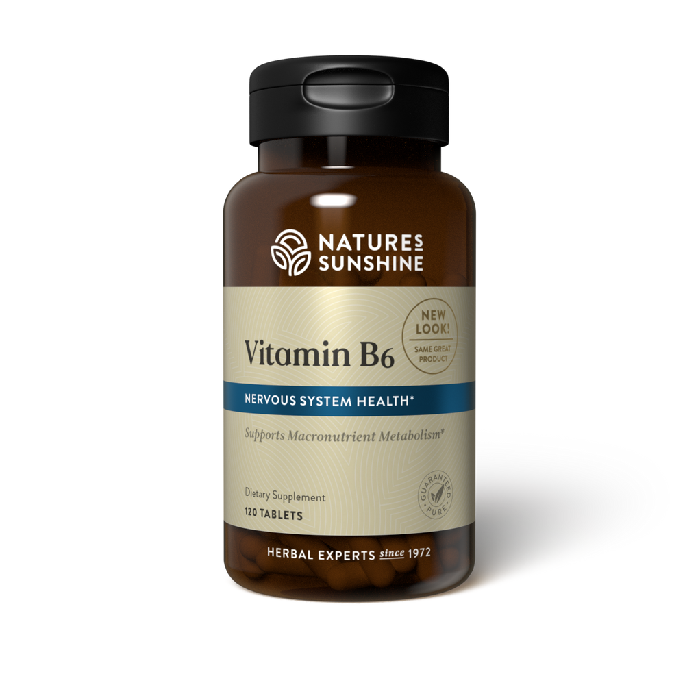 
                
                    Load image into Gallery viewer, Vitamin B6 offers cardiovascular support and may beneficially affect homocysteine levels, a factor in cardio health.
                
            