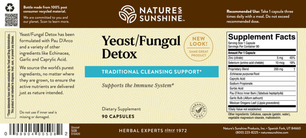 Maintain a healthy balance of yeast and microflora levels in your body and boost the immune system.