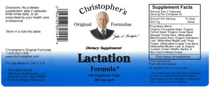 
                
                    Load image into Gallery viewer, Dr. Christopher&amp;#39;s Lactation Formula (100 caps)
                
            